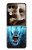 S0752 Blue Fire Grim Wolf Case For Motorola Razr 70 Ultra, 60 Ultra, 50 Ultra, Ultra 2026, Ultra 2025