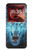 S0752 Blue Fire Grim Wolf Case For Motorola Razr 70 Ultra, 60 Ultra, 50 Ultra, Ultra 2026, Ultra 2025