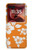 S2245 Hawaiian Hibiscus Orange Pattern Case For Motorola Razr 70 Ultra, 60 Ultra, 50 Ultra, Ultra 2026, Ultra 2025