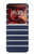S2767 Navy White Striped Case For Motorola Razr 70 Ultra, 60 Ultra, 50 Ultra, Ultra 2026, Ultra 2025
