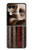 S3804 Fire Fighter Metal Red Line Flag Graphic Case For Motorola Razr 70 Ultra, 60 Ultra, 50 Ultra, Ultra 2026, Ultra 2025