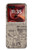 S3819 Retro Vintage Paper Case For Motorola Razr 70 Ultra, 60 Ultra, 50 Ultra, Ultra 2026, Ultra 2025