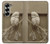 S1386 Paper Sculpture Owl Case For Samsung Galaxy Z Fold 7