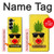 S2443 Funny Pineapple Sunglasses Kiss Case For Samsung Galaxy Z Fold 7
