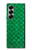 S2704 Green Fish Scale Pattern Graphic Case For Samsung Galaxy Z Fold 7