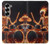S3985 Fire Skull Drummer Case For Samsung Galaxy Z Fold 7