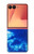 S1869 Tie Dye Blue Case For Samsung Galaxy Z Flip 7