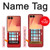 S2059 England British Telephone Box Minimalist Case For Samsung Galaxy Z Flip 7