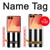S2297 Black and White Vertical Stripes Case For Samsung Galaxy Z Flip 7