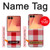 S3535 Red Gingham Case For Samsung Galaxy Z Flip 7