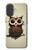 S0360 Coffee Owl Case For iPhone 17