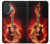 S0415 Fire Guitar Burn Case For iPhone 17