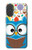 S2521 Cute Nerd Owl Cartoon Case For iPhone 17