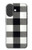 S2842 Black and White Buffalo Check Pattern Case For iPhone 17