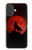 S2955 Wolf Howling Red Moon Case For iPhone 17