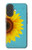 S3039 Vintage Sunflower Blue Case For iPhone 17