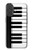 S3078 Black and White Piano Keyboard Case For iPhone 17