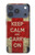 S0674 Keep Calm and Carry On Case For iPhone 17 Pro, 18 Pro