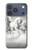S0933 White Horses Case For iPhone 17 Pro