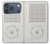 S1857 Retro Transistor Radio Case For iPhone 17 Pro, 18 Pro