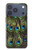 S1965 Peacock Feather Case For iPhone 17 Pro, 18 Pro
