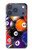 S2238 Billiard Pool Ball Case For iPhone 17 Pro
