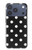 S2299 Black Polka Dots Case For iPhone 17 Pro, 18 Pro