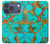 S2688 Aqua Copper Turquoise Gemstone Graphic Case For iPhone 17 Pro, 18 Pro