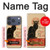 S2739 Chat Noir Black Cat Vintage Case For iPhone 17 Pro