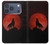 S2955 Wolf Howling Red Moon Case For iPhone 17 Pro, 18 Pro