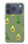 S3285 Avocado Fruit Pattern Case For iPhone 17 Pro, 18 Pro