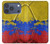 S3306 Colombia Flag Vintage Football Graphic Case For iPhone 17 Pro, 18 Pro