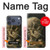 S3358 Vincent Van Gogh Skeleton Cigarette Case For iPhone 17 Pro