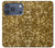 S3388 Gold Glitter Graphic Print Case For iPhone 17 Pro, 18 Pro