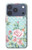 S3494 Vintage Rose Polka Dot Case For iPhone 17 Pro