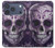 S3582 Purple Sugar Skull Case For iPhone 17 Pro, 18 Pro
