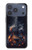 S3972 Burned Acoustic Guitar Graphic Case For iPhone 17 Pro, 18 Pro