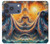 S4003 Oil Color Painting Giant Octopus Case For iPhone 17 Pro, 18 Pro