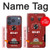 S4011 Red Guitar Analog Delay Graphic Case For iPhone 17 Pro