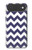 S2345 Navy Blue Shavron Zig Zag Pattern Case For iPhone Air
