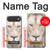 S2399 White Lion Face Case For iPhone Air