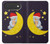 S2849 Cute Sleepy Owl Moon Night Case For iPhone Air