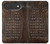 S2850 Brown Skin Alligator Graphic Printed Case For iPhone Air