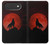 S2955 Wolf Howling Red Moon Case For iPhone Air