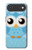 S3029 Cute Blue Owl Case For iPhone Air
