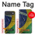 S3297 Brazil Flag Vintage Football Graphic Case For iPhone Air