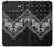 S3363 Bandana Black Pattern Case For iPhone Air