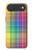 S3942 LGBTQ Rainbow Plaid Tartan Case For iPhone Air