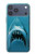 S0830 White Shark Case For iPhone 17 Pro Max, 18 Pro Max