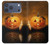 S1083 Pumpkin Spider Candles Halloween Case For iPhone 17 Pro Max, 18 Pro Max